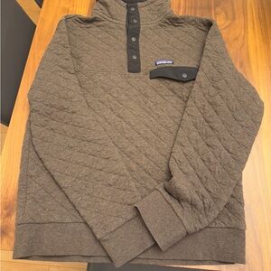 Patagonia Cotton Quilt Snap-T Pullover - Small